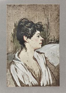 Henri Toulouse-Lautrec (After) - Madmeoiselle Andree