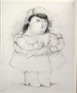 Fernando Botero (After) - Femme