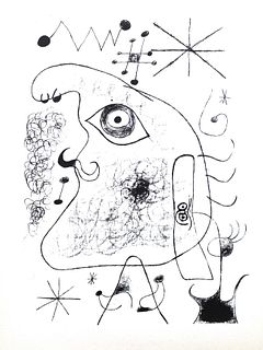 Joan Miro - Lithograph XXXV