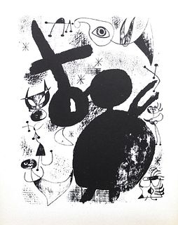 Joan Miro - Lithograph XXXIV