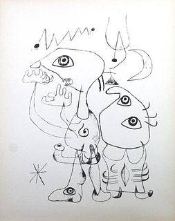 Joan Miro - Lithograph XXXIII