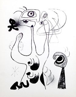 Joan Miro - Lithograph XXX