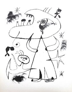 Joan Miro - Lithograph XXV