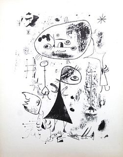 Joan Miro - Lithograph XXIV