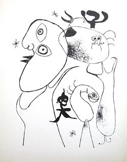Joan Miro - Lithograph XVIII