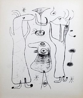 Joan Miro - Lithograph XIII