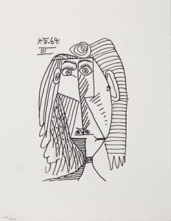 Pablo Picasso - Untitled (4.5.64 III)