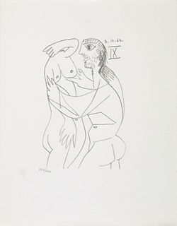 Pablo Picasso - Untitled (8.10.64 IX)