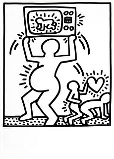Keith Haring - TV Baby (from Lucio Amelio Suite)