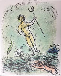 Marc Chagall - Poseidon