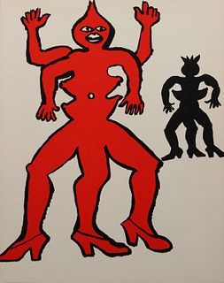 Alexander Calder - Three legs