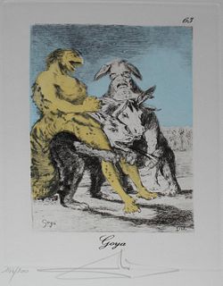 Salvador Dali - Goya, # 63