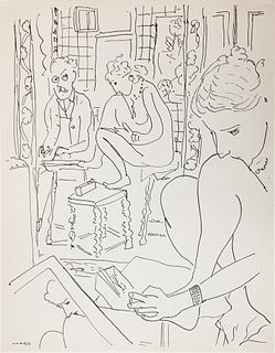 Henri Matisse (After) - Untitled from "Dessins De