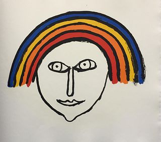 Alexander Calder - Untitled (Rainbow Hair)