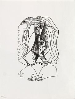 Pablo Picasso - Untitled (4.5.64 IV)