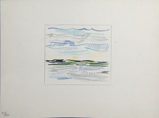 Roy Lichtenstein - Sky Land and Water