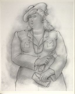 Fernando Botero - Untitled From "Dessins et Aquarelles"