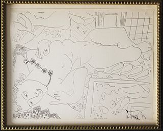 Henri Matisse (After) - Untitled Nude