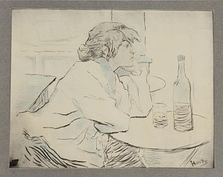 Henri Toulouse-Lautrec (After) - Gueele de Bois Ou La