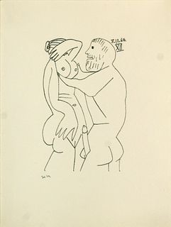 Pablo Picasso (After) - Untitled (8.10.64 XII)