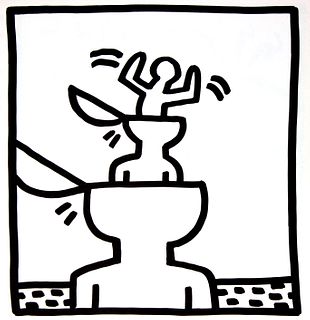 Keith Haring - Untitled (Inside Mind)
