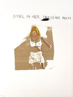 Jim Dine - Sybil in her Dressing Room