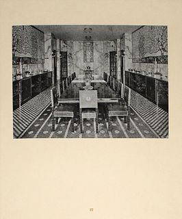 Gustav Klimt (A - Wandmofaik im Speifezimmer des Haufes