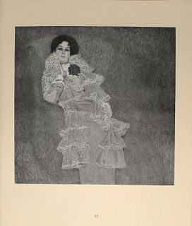 Gustav Klimt (After) - Bidnis der Frau Marie Henneberg