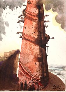 Salvador Dali - The Tower of Babel