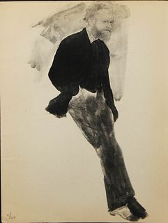 Edgar Degas (After) - Portrait de Manet debout