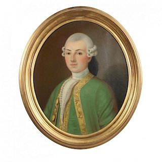 Antique Portrait of a French Gentleman