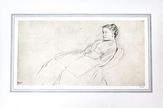 Edgar Degas (After) - Portrait de femme
