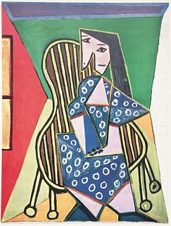 Pablo Picasso - Femme Assise