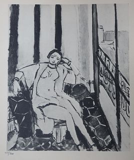 Henri Matisse - Untitled XXI from"XX Siecle No .4"