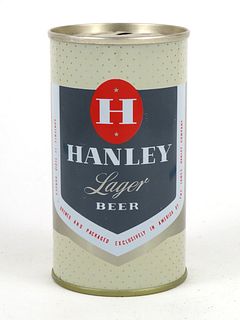 Hanley Lager Beer ~ 12oz can ~ T74-02