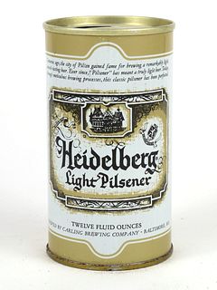 Heidelberg Light Pilsener Beer ~ 12oz ~ T74-37