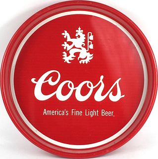 Coors Beer ~ 13 inch tray 