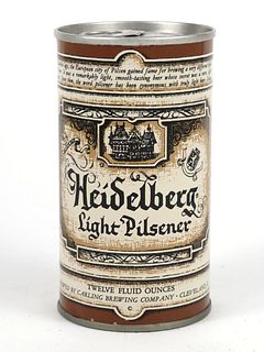 Heidelberg Light Pilsener Beer ~ 12oz ~ T74-40.1