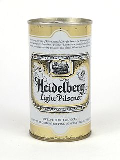 Heidelberg Light Pilsener Beer ~ 12oz ~ T74-38