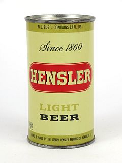 Hensler Light Beer ~ 12oz ~ 81-30