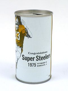 Iron City Beer Super Steelers ~ 12oz ~ T79-25