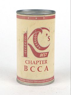 KC's Best Chapter BCCA Canvention V ~ 12oz ~ No Ref.
