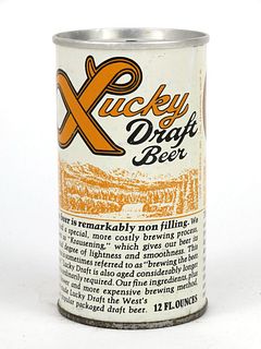 Lucky Draft Beer ~ 12oz ~ T89-26