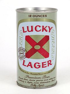 Lucky Lager Beer ~ 12oz ~ T89-14