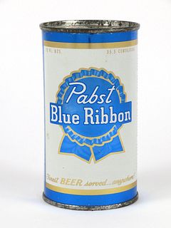 Pabst Blue Ribbon Beer ~ 12oz gold trim ~ 110-28