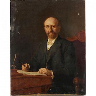 att. William Crosby (Br., 1830-1910), Portrait of a Gentleman
