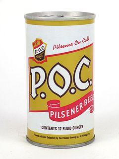 P.O.C. Pilsener Beer ~ 12oz ~ T109-37