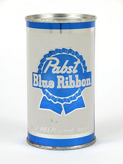 Pabst Blue Ribbon Beer ~ 12oz silver trim ~ 110-29