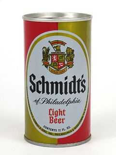Schmidt's of Philadelphia Light Beer ~ 12oz American Can Co ~ T122-26.1