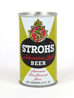 Stroh's Bohemian Style Beer ~ 12oz ~ T128-32